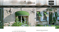 Desktop Screenshot of clos-de-bourgogne.com